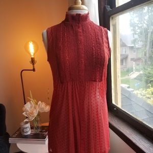 Anthropologie Meadow Rue sleeveless shirt L